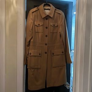 Banana Republic Camel Wool Coat size XL